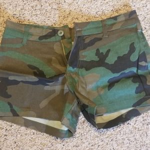 Camo shorts